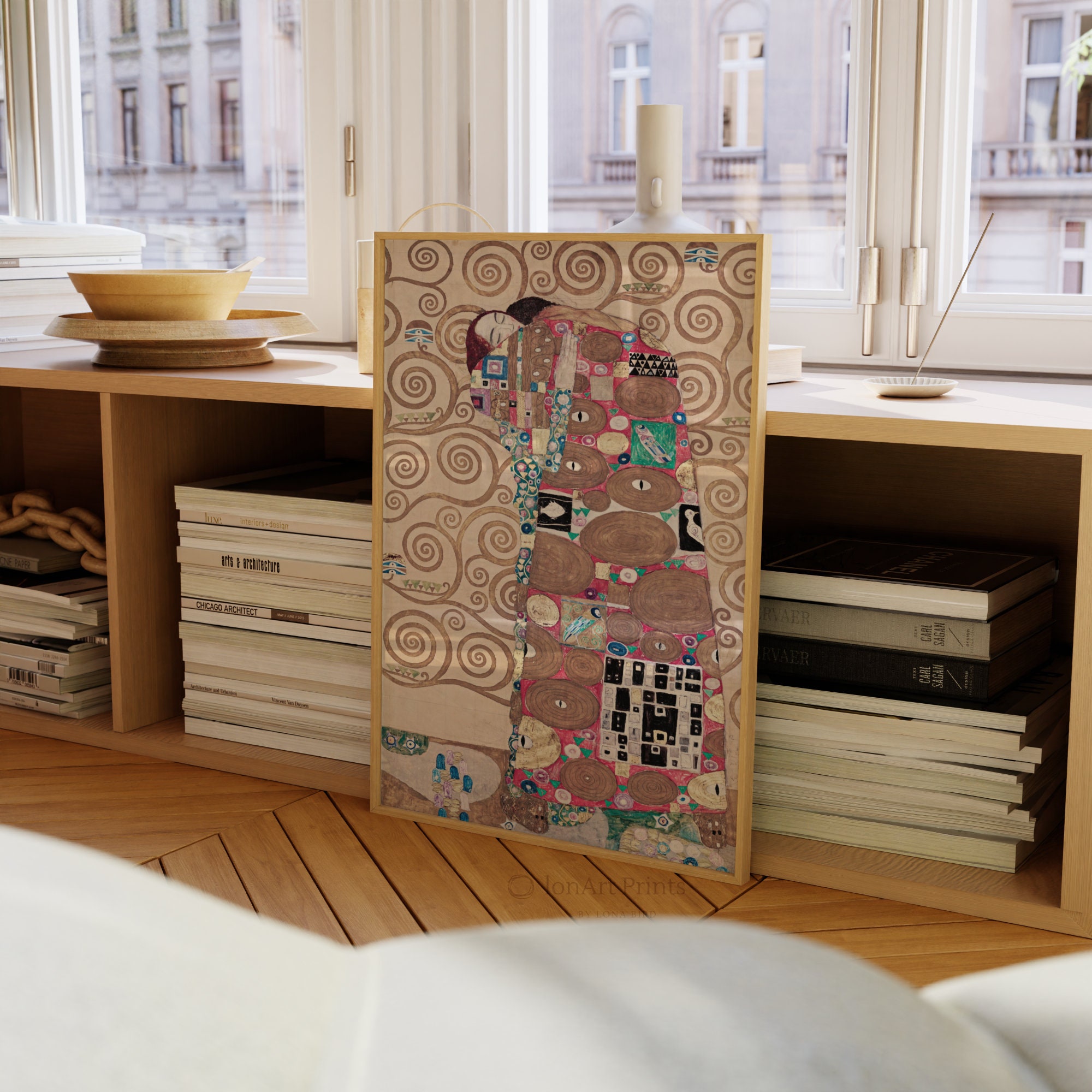 Gustav Klimt the Kiss Printable Art, Lovers Mixed Media (digital ...