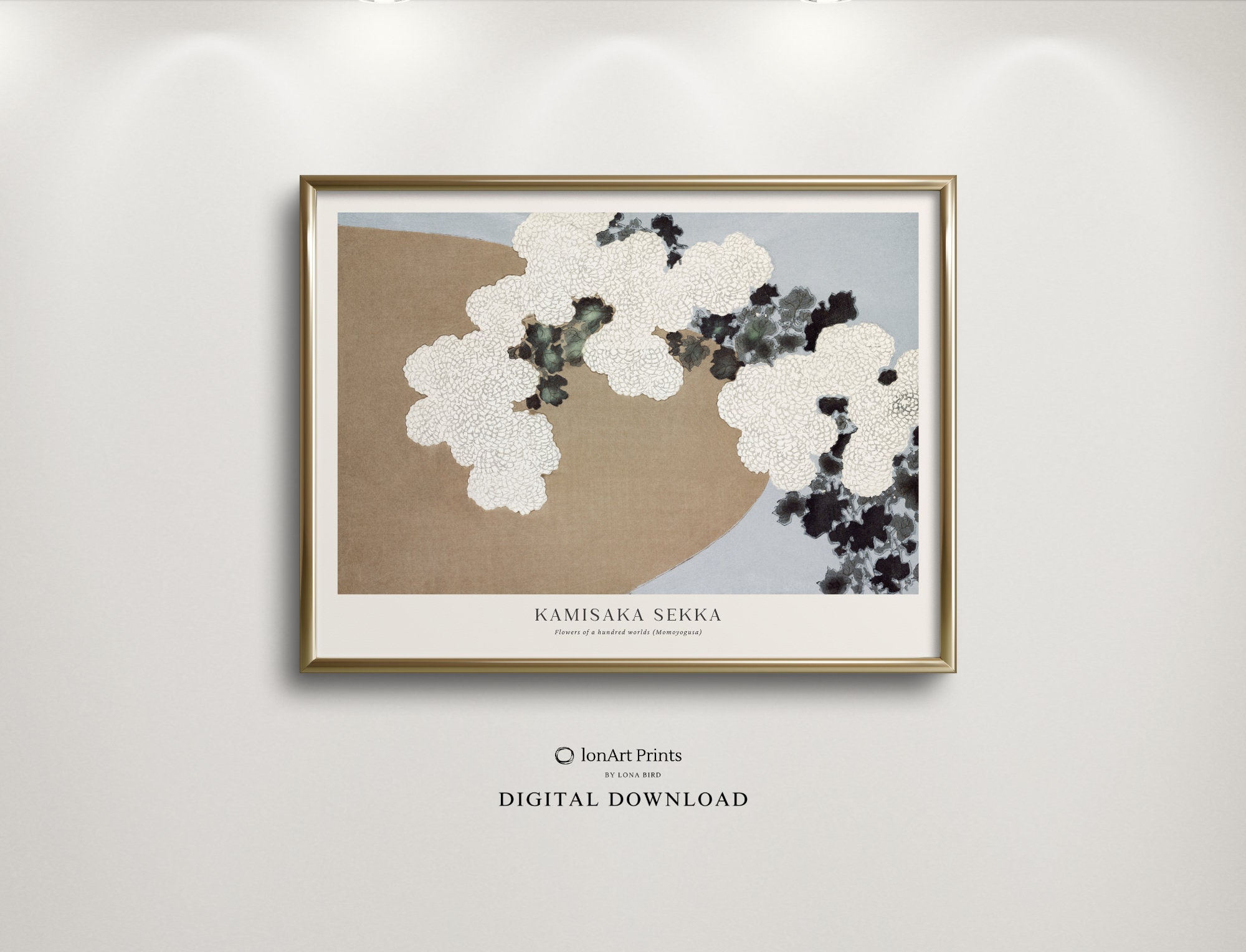 Kamisaka Sekka - Abstract Flowers of a Hundred Worlds