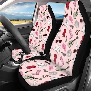 Tour Autositzbezüge, Western Taylormade Autozubehör für Frauen, süßes Autodekor