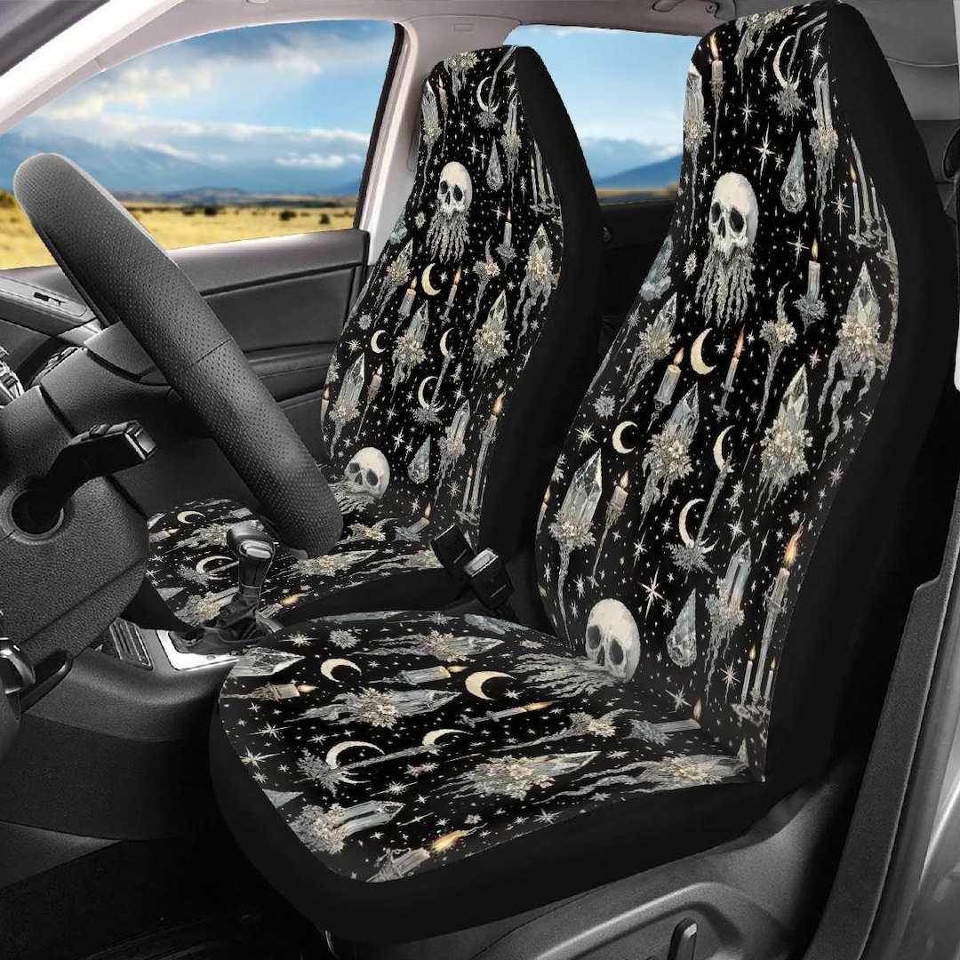 Sacred Trust Black Car Seat Covers (Set of 2) main image 1