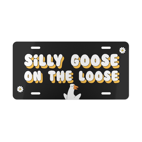 Silly Front License Plate Etsy