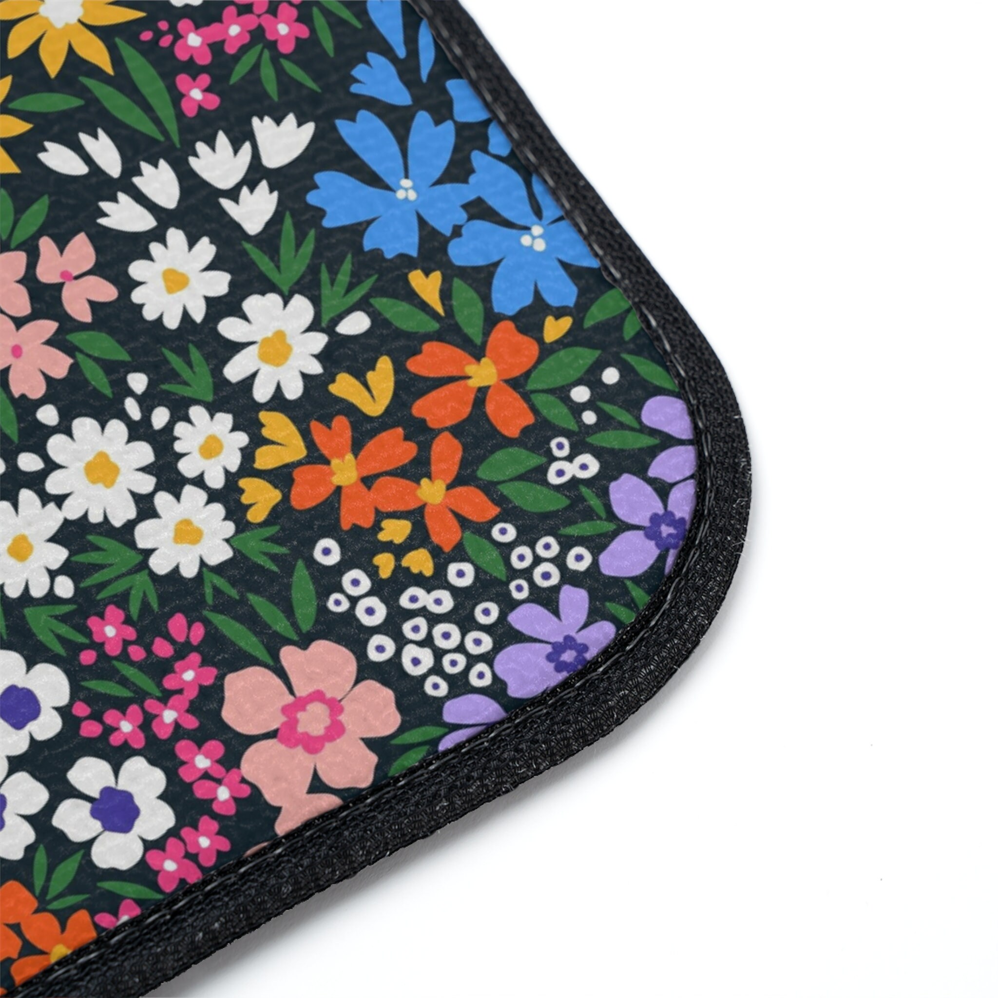 Cottagecore Flowers Car Floor Mats, Wildflowers Car Accessories sold by Yellowed Millicent SKU