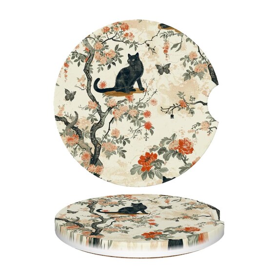 Car Coasters Witchy