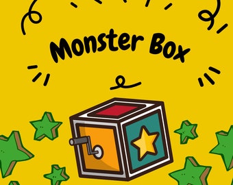 Monster BOX MysteryBox/ Mazmorras y dragones en miniatura DnD Mesa Miniatura Mini Pintura RPG