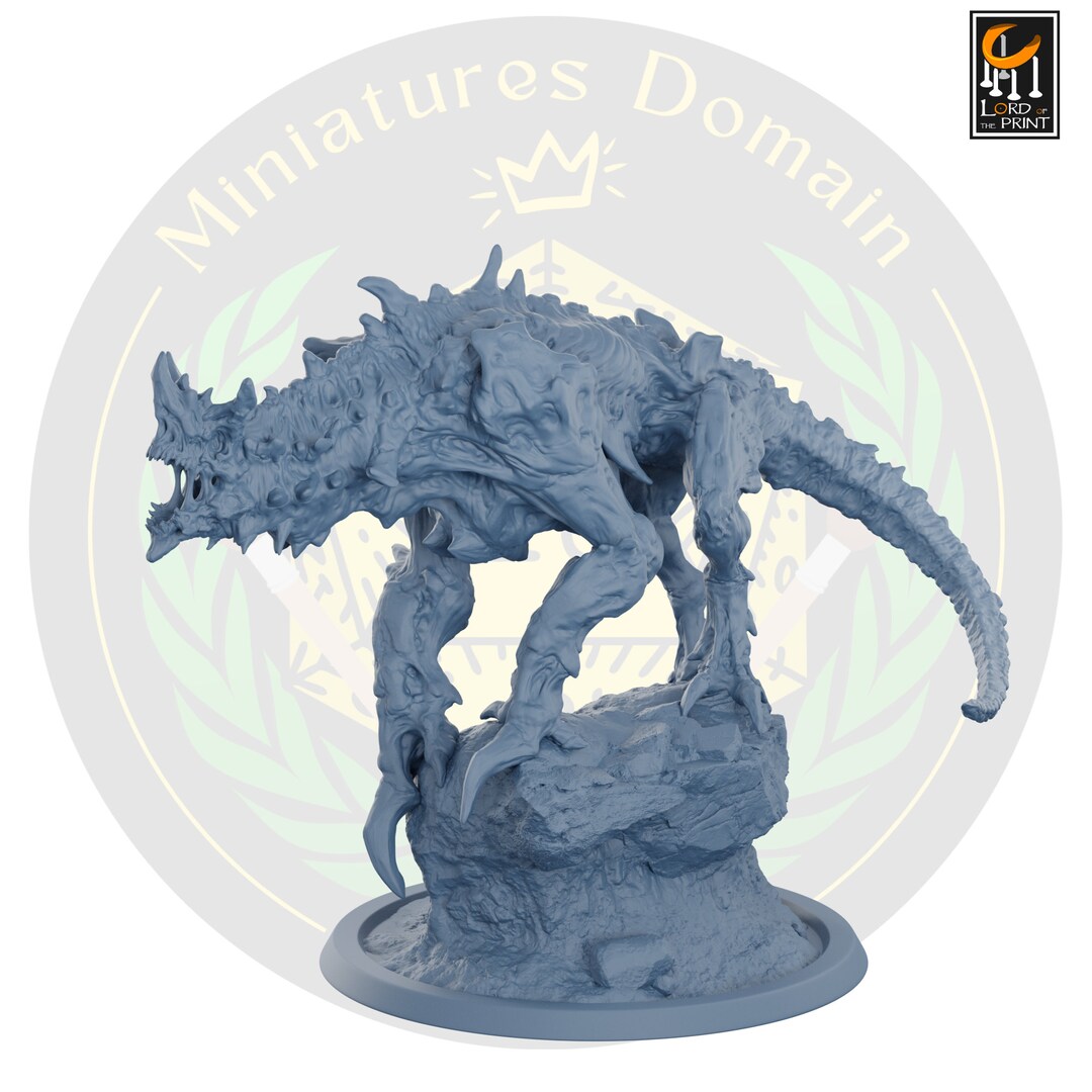 Hellhounds Beast (variant B) RM | Miniature Dungeons and Dragons Dnd ...