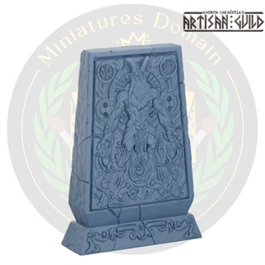 Stone of Ifrit Terrain AG | Miniature Dungeons and Dragons DnD Tabletop Miniature Mini Painting RPG