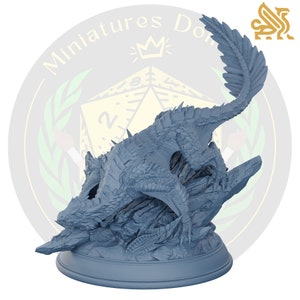 Hyatiri Beast DMS | Miniature Dungeons and Dragons DnD Tabletop Miniature Mini Painting RPG