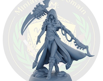 Galaad BloodHunter Miniatura / Dungeons and Dragons RPG, Miniatura de mesa