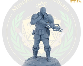 Dusty Dirks crossbow shooter Ranger Human DMS | Miniature Dungeons and Dragons DnD Tabletop Miniature Mini Painting RPG