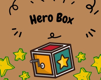 Hero BOX MysteryBox/ Mazmorras y dragones en miniatura DnD Mesa Miniatura Mini Pintura RPG