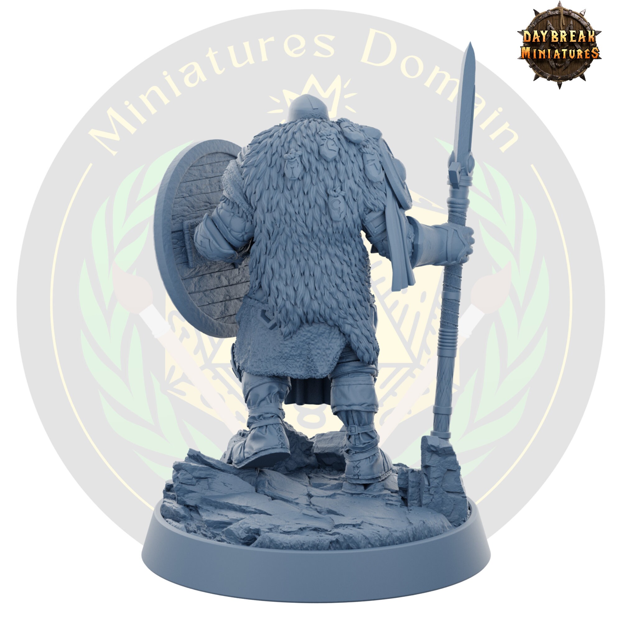 Ravenshadow Rolf Ravenshadow Barbarian Fighter DBM | Miniature Dungeons and Dragons ...