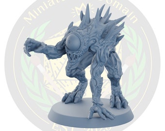 Nothic apuntando Galaad / Mazmorras y dragones en miniatura DnD Mesa Miniatura Mini Pintura RPG