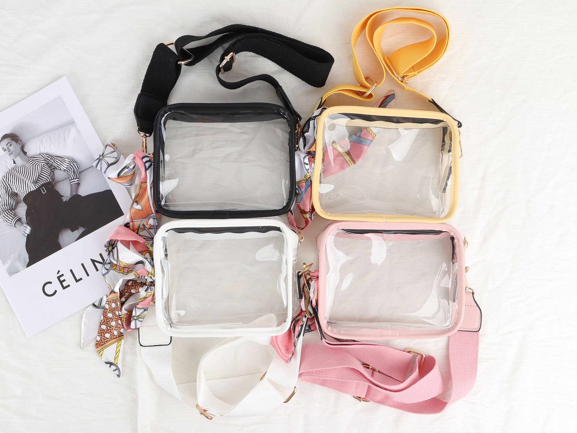 TOURDREAM Clear Bag Cover Pouch