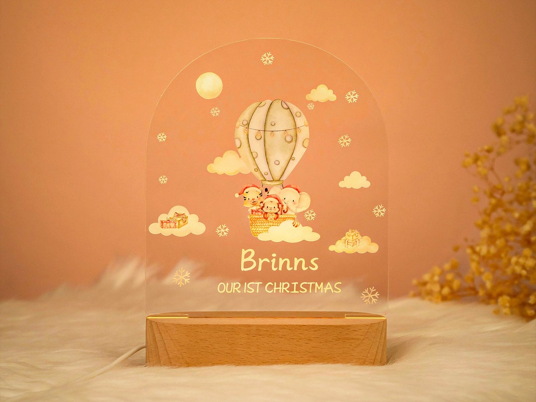 Baby Night Lights Cute Christmas Animal Night Lights Etsy