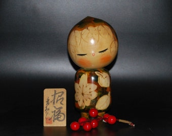 Asiatische Geschenke, orientalische Deko, einzigartige Holzpuppen, Kokeshi, kreative Wohndeko aus Holz, Kokeshi-Puppen, Kokeshi-Miniatur, seltene Kokeshi aus Holz