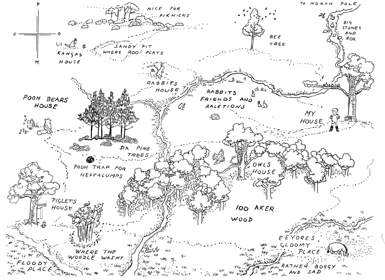 100 Acre Wood Map SVG Etsy - Il 1588xN.5013881400 Bxkf 