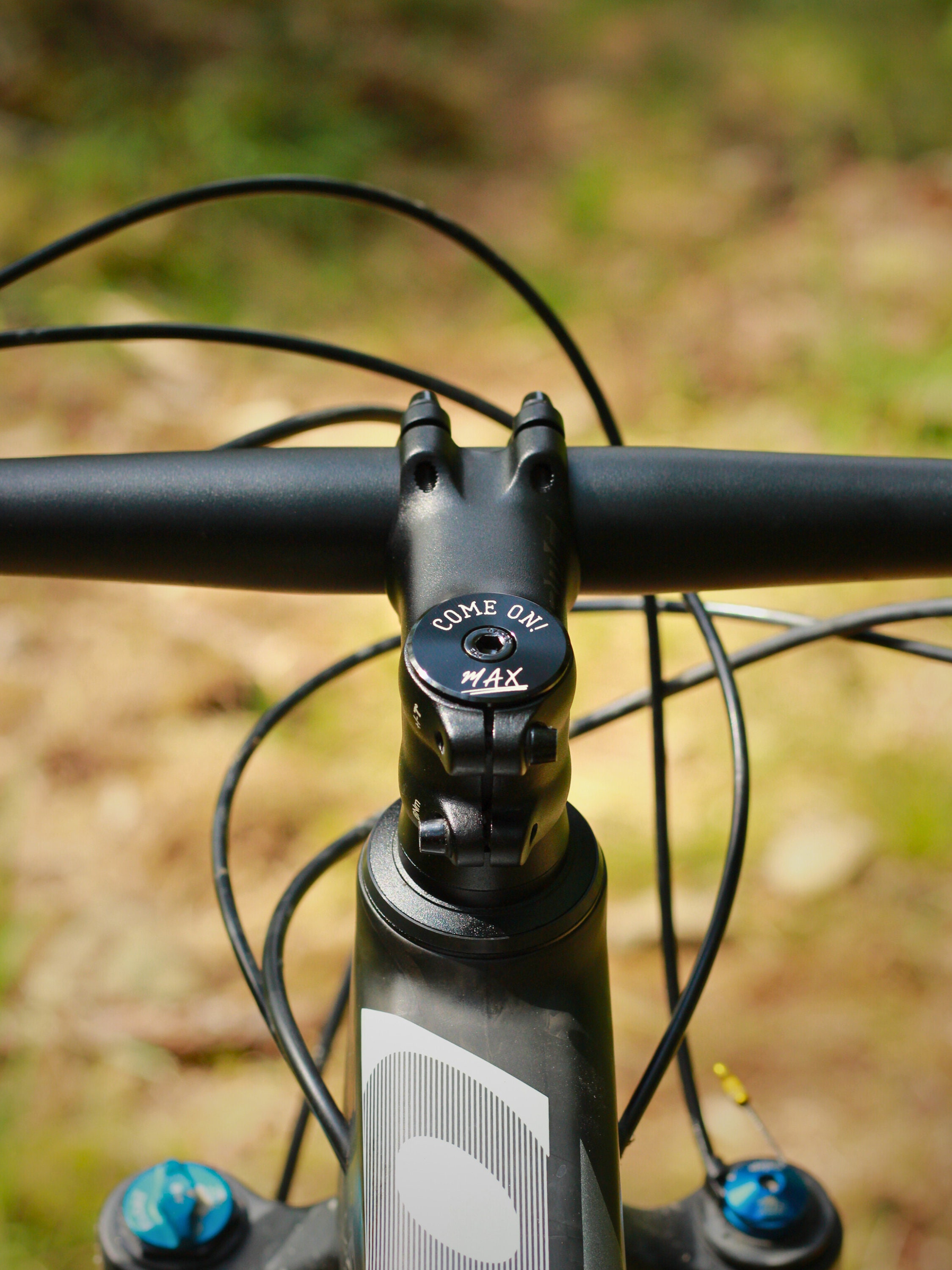 Qianly Carbonfaser Steuersatzkappe - Leichte Abdeckung Für Fahrrad-Lenker