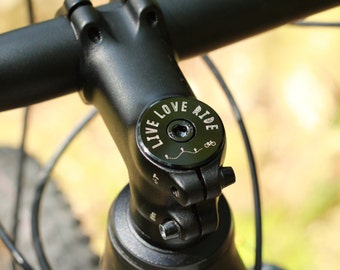 High-quality headset cap with a stylish design for LiveLoveRide bicycles