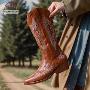 Mexican Cowboy Boots Etsy