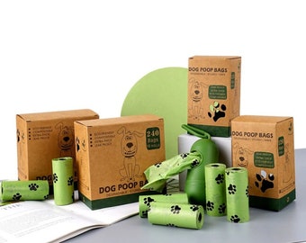 Eco-Friendly Dog Poop Bag 5 Pack + Dispenser