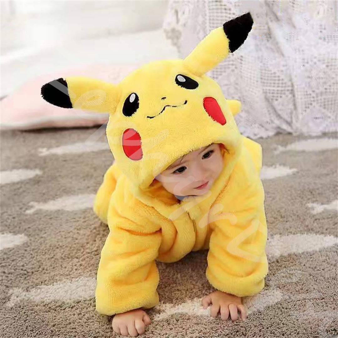 PIKACHU BABY COSTUME Pokemon Costume for Babies Warm and Etsy