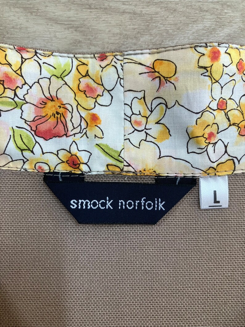 Reepham Canvas Smock With a Cotton Lawn Lining. Etsy UK