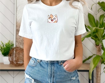 T-shirt chat, tee-shirt amoureux des chats, tee-shirt chat mignon, cadeaux pour les amoureux des chats