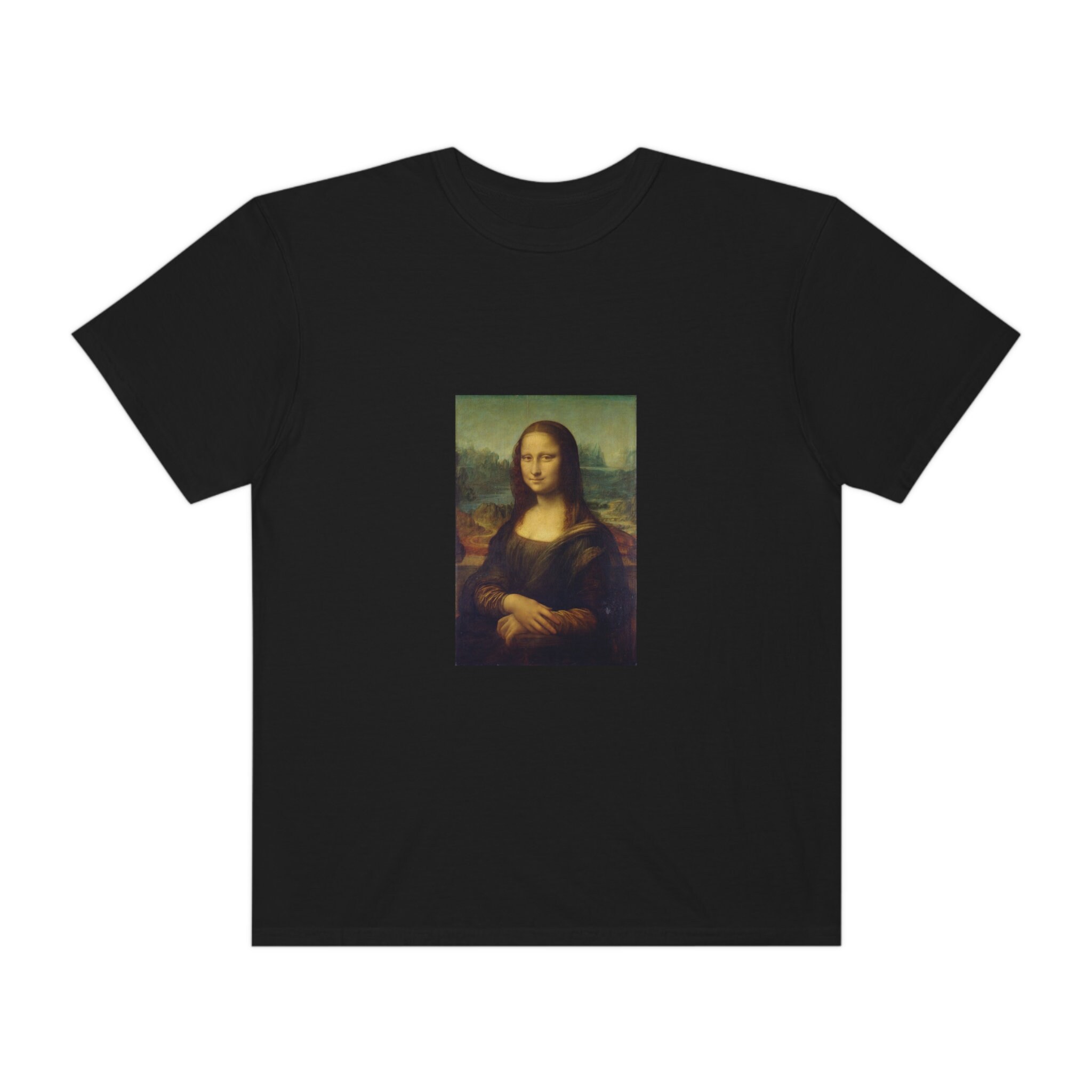 Tシャツ・カットソー Luxury Street Wear washed vintage monalisa unisexual Luxury Street Wear washed vintage smoke child unisexual (T