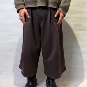 Oversized unisex johns / Bermuda shorts, baggy, pattern XS-XXL