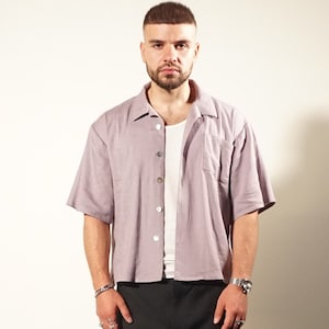 Camicia/camicia squadrata unisex oversize - cartamodello - istruzioni per cucire - modello XS-XXL