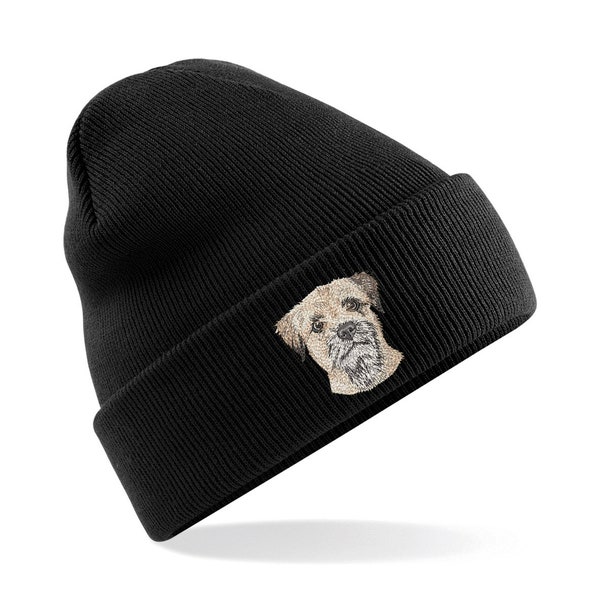 Adorable Border Terrier Beanie Hat - Perfect for Dog Lovers