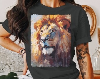 ライオンキングシャツ：サークル・オブ・ライフグラフィックTシャツ 