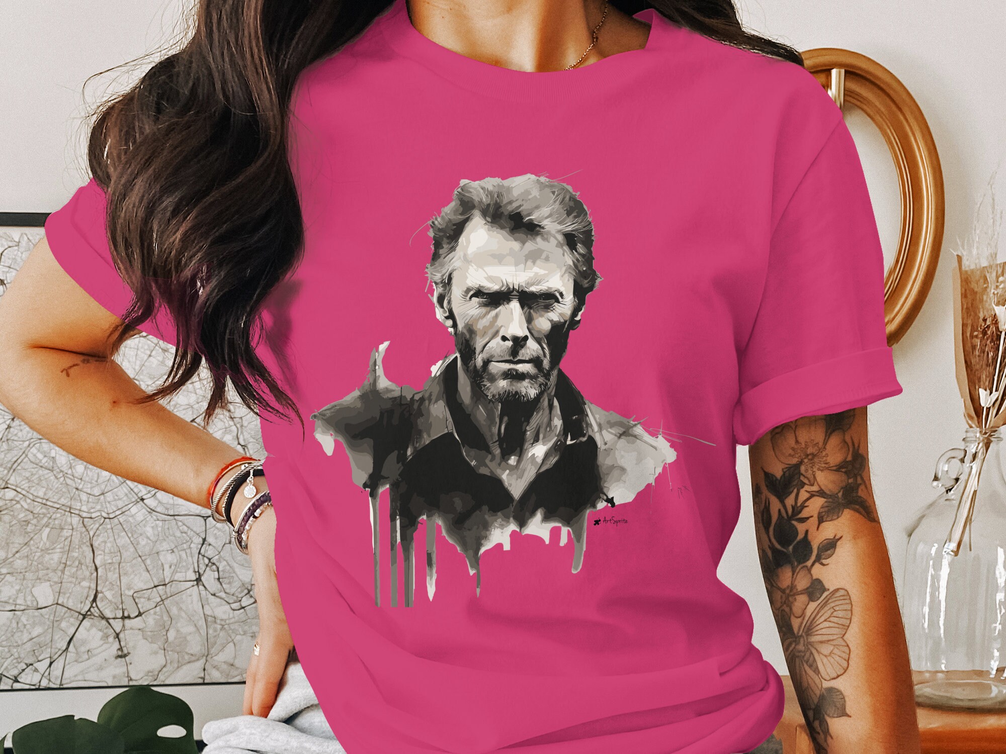 Clint Eastwood Shirt Clint Eastwood Tribute Gift For Him Etsy clint-eastwood-shirt-clint-eastwood-tribute-gift-for-him-etsy