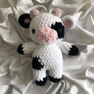 Cow Plush Crochet Pattern | Cow Pattern | Baby Cow Amigurumi PDF | Crochet Animal | Crochet Pattern Amigurumi |