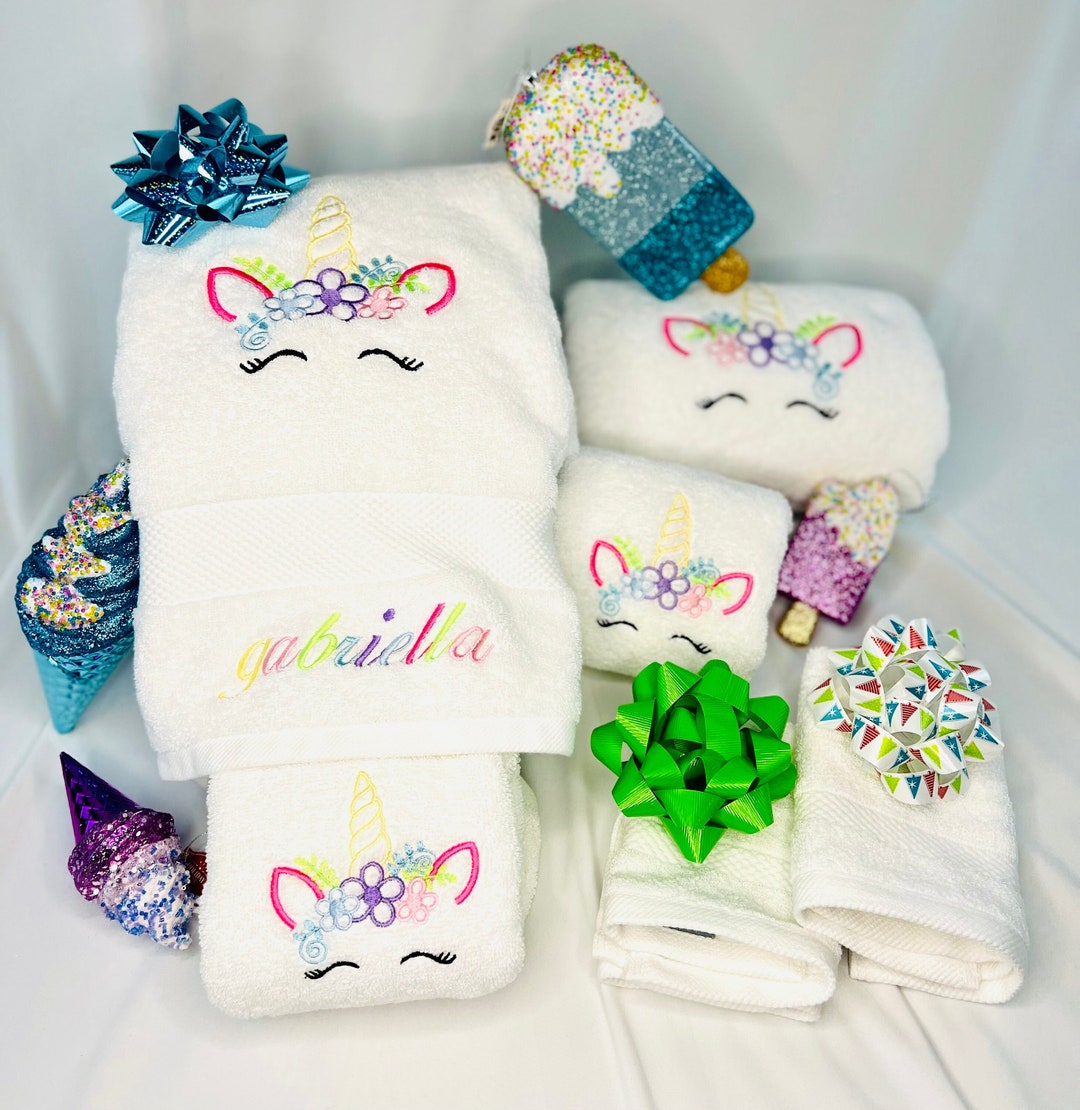 Unicorn - Baby Bath Towel