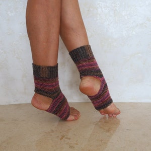 Yoga socks Flip flop socks Pilates socks Pedicure socks Athletic socks Colorfull leg warmers Yoga accessories Wool ankle warmers