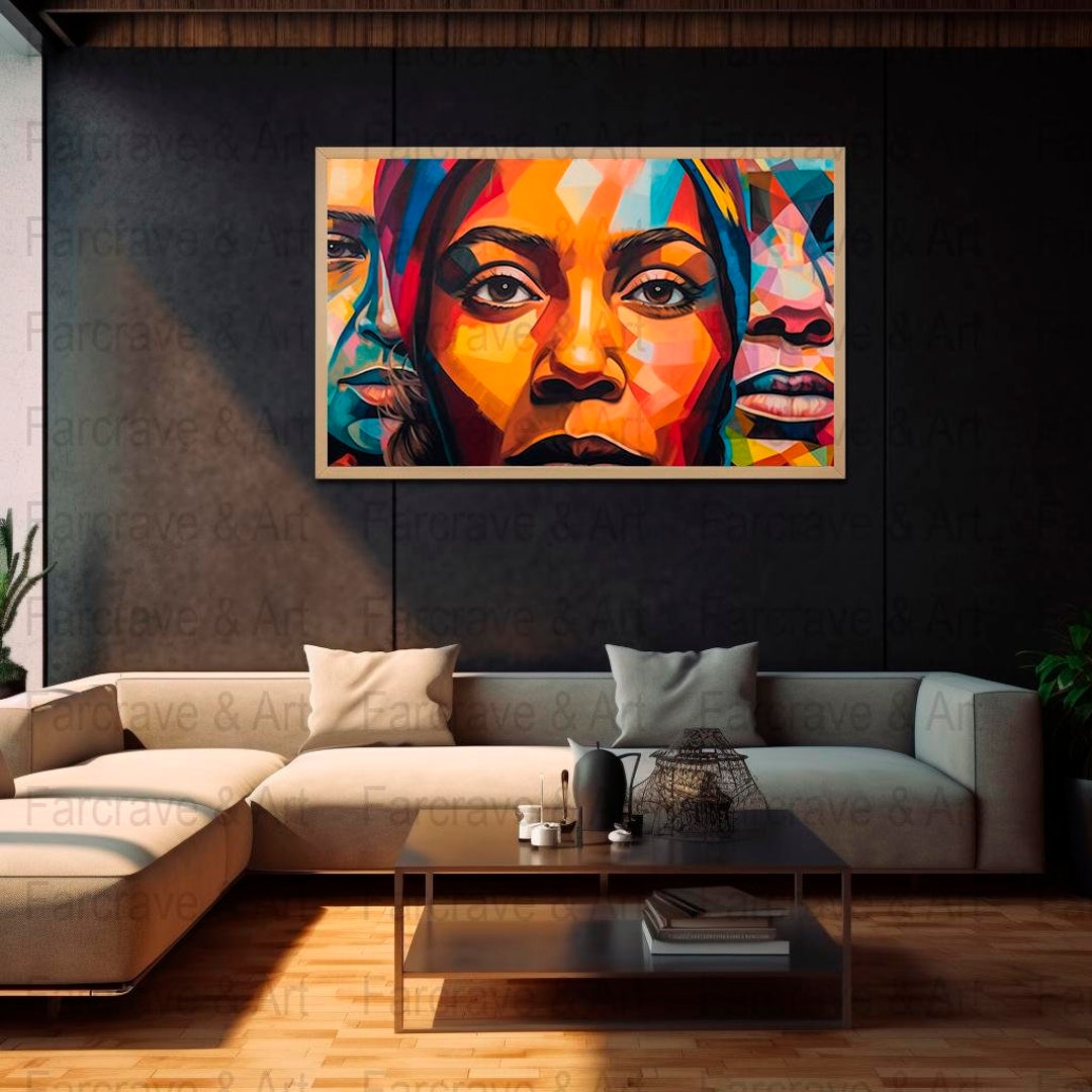 Urban Art Unveiling Vibrant Hues Digital Printable Art - Etsy