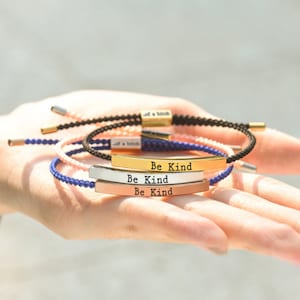 Be Kind Of A Bitch Bracelet, Gift For Sarcastic Friend, Affirmation Gift, Best Friends Bracelet, Friendship Jewelry Gift for Women Girls