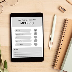 Daily Cleaning Planner