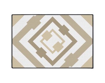 Custom Designed Abstract Heavy Duty Floor Mat