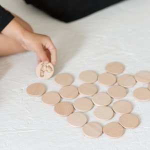 Wooden Farm Animals Memory Match Game - Educational Montessori Toy for Kids & Toddlers