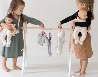 Doll Clothes rack/doll dress rack/dog clothes rack