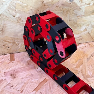Customizable 3D Printed Cable Tidy Chain - Desk Cable Organizer