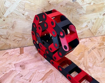 Customizable 3D Printed Cable Tidy Chain - Desk Cable Organizer