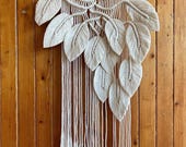 Duilleagan Macrame Leaf Wall Hanging