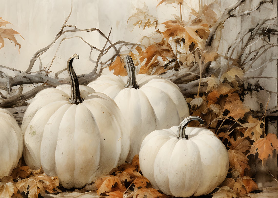 Autumn Wall Art, Fall Gallery Wall, Gallery Wall Art, Fall Print Set, Vintage Autumn Set