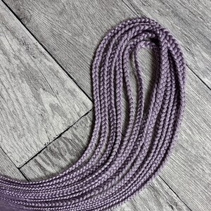Lavender Braids – Synthetic Boho Hair Extensions DE or SE Full Set