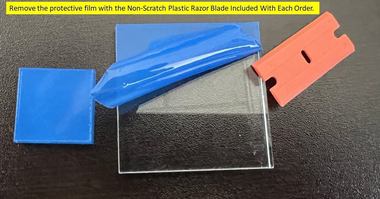 BULK PACKED Custom Clear Acrylic Blanks .118 Thick 1 Etsy