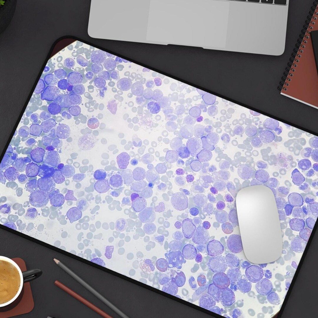 Blood Smear Desk Mat - Perfect Gift for Laboratory Scientist ...