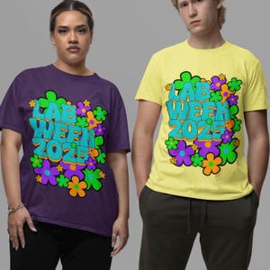 Lab Week 2025 Diagnostics Tee, Unisex Cotton Shirt, Diagnostician Gift, Science Theme Shirt, Lab Tech Apparel